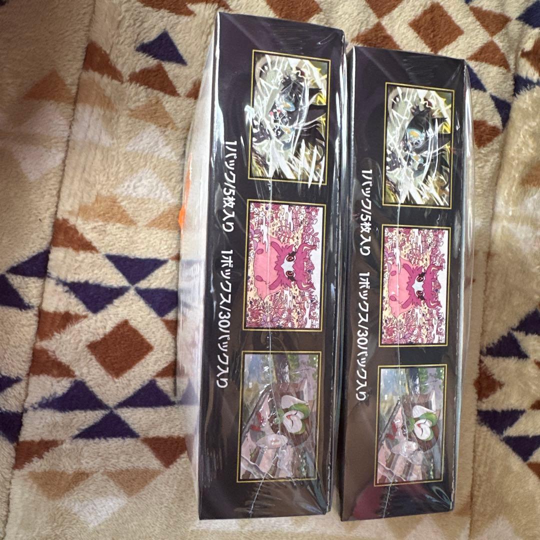 ポケモンカードゲームMEGA　ムニキスゼロ 新品未開封　シュリンク付き2箱