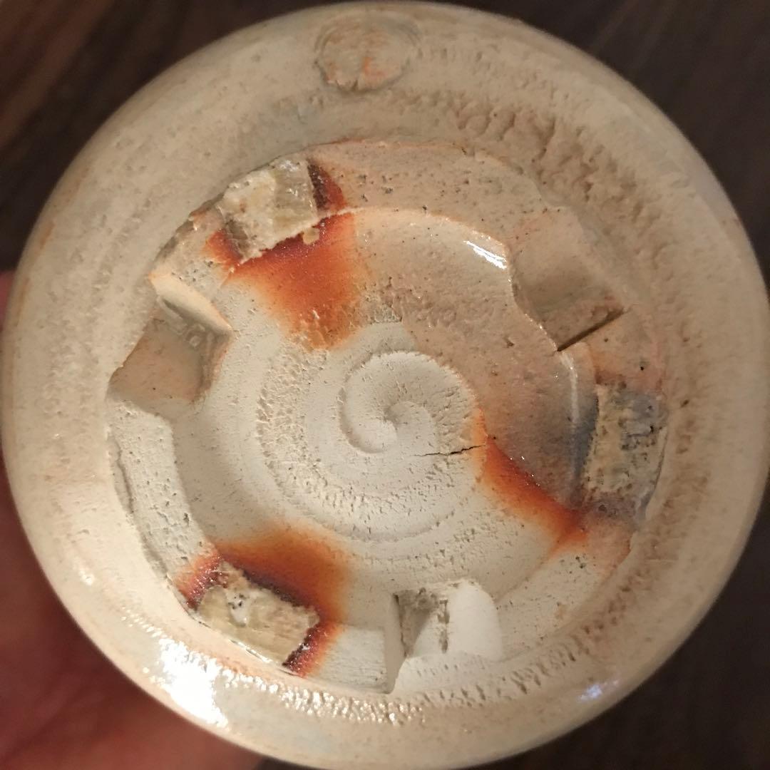 萩焼筒茶碗 十二代田原陶兵衛 共箱