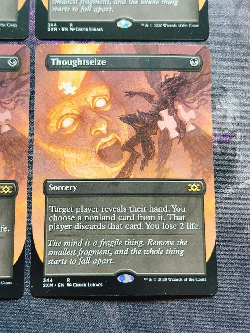 【ショーケース】思考囲い　英語　4枚セット