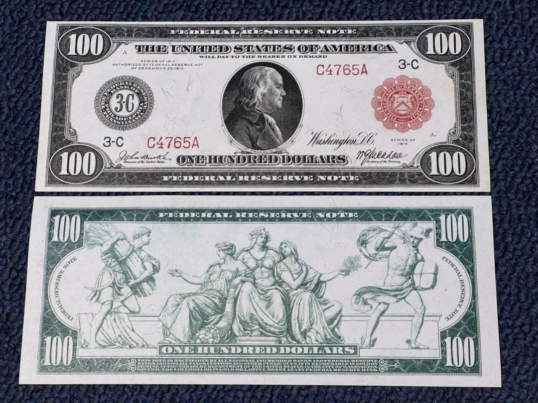 アメリカドル 紙幣のレプリカ コピー 9種類