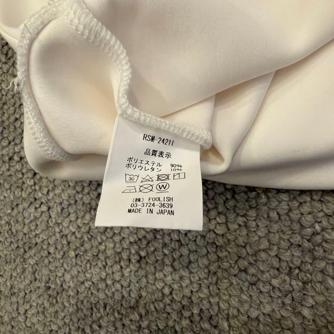 新品未使用 ラフアンドスウェル RSM-24211 メンズL ホワイト