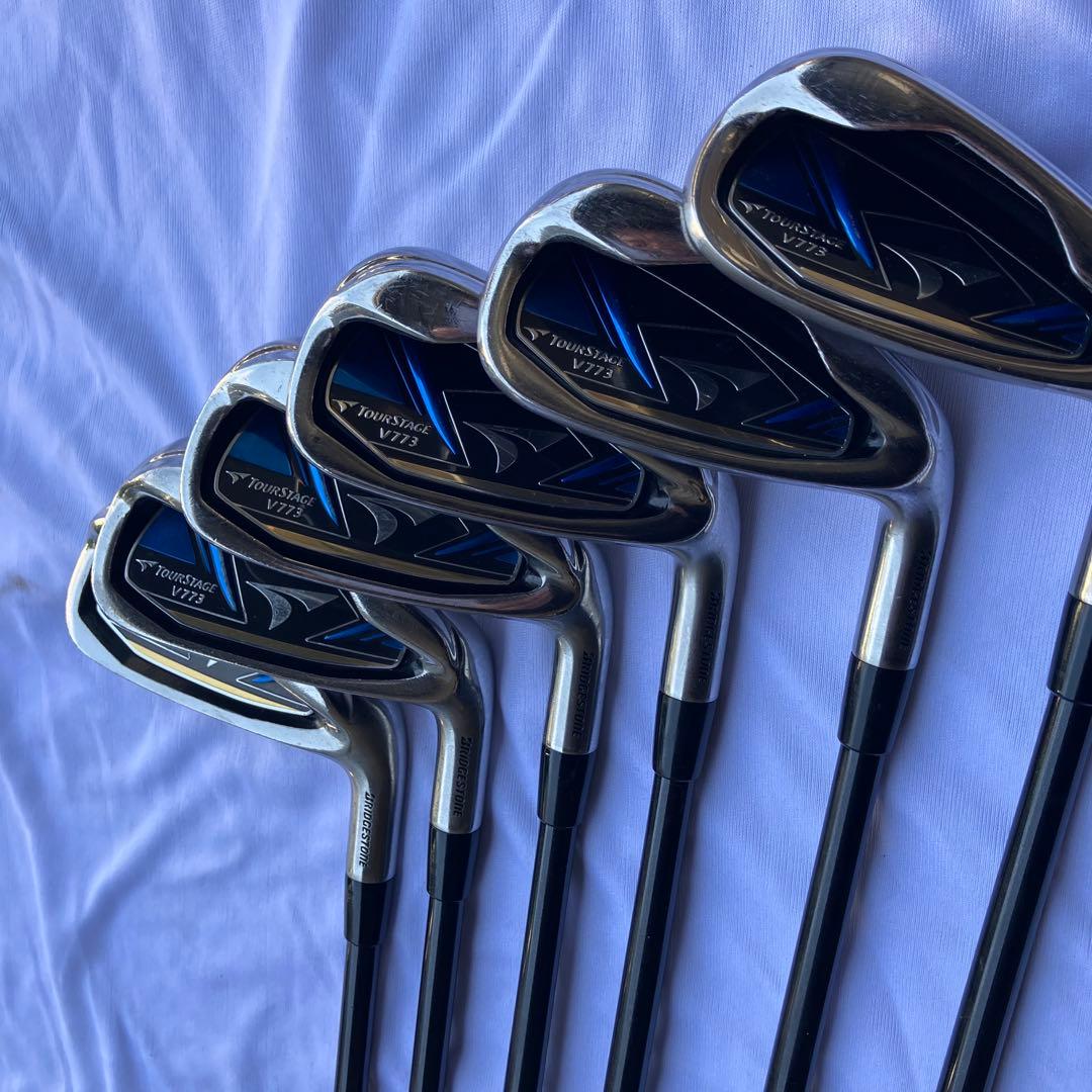 ブリジストンTourStage V773アイアンセット6本　 初心者