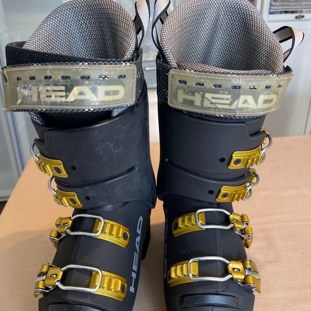 HEAD RDスキーブーツ ブラック/ゴールド 23cm