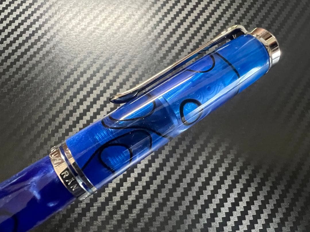 ペリカン 未使用品 M805 ブルーデューン EF 万年筆