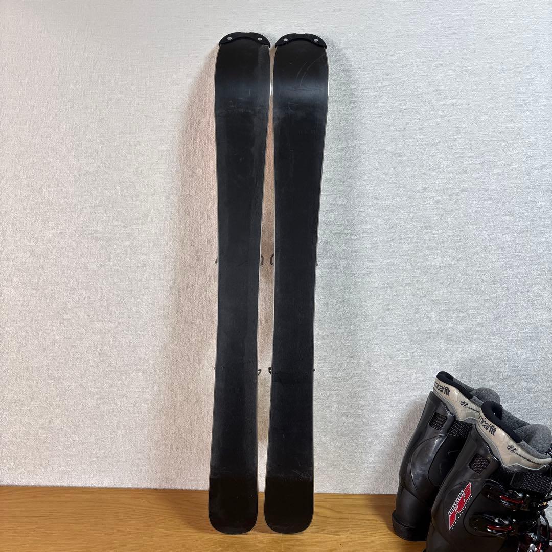 メンズ　ショートスキーセット　26-26.5cmブーツ付　サロモン