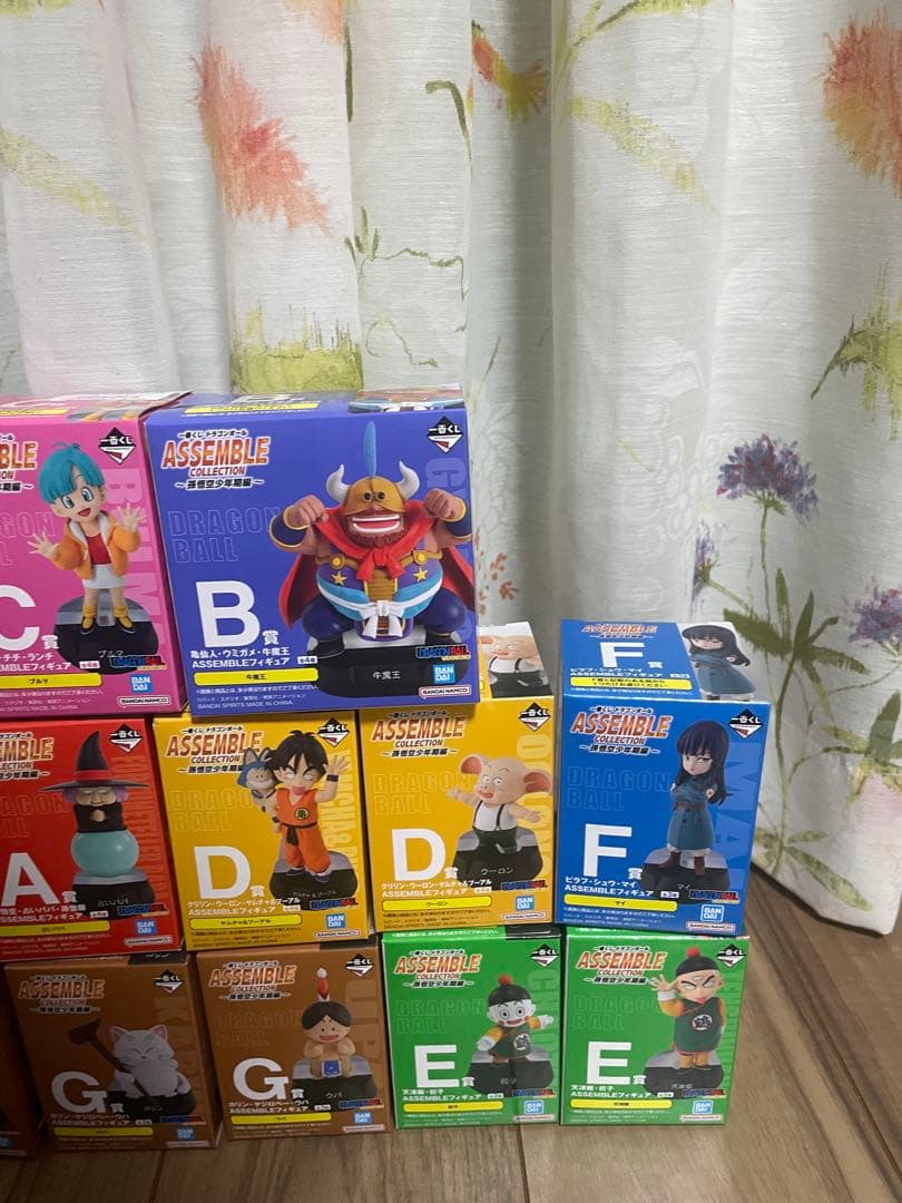 ドラゴンボール　一番くじ　アッセンブルコレクション　13種　ブルマ　カリン　他