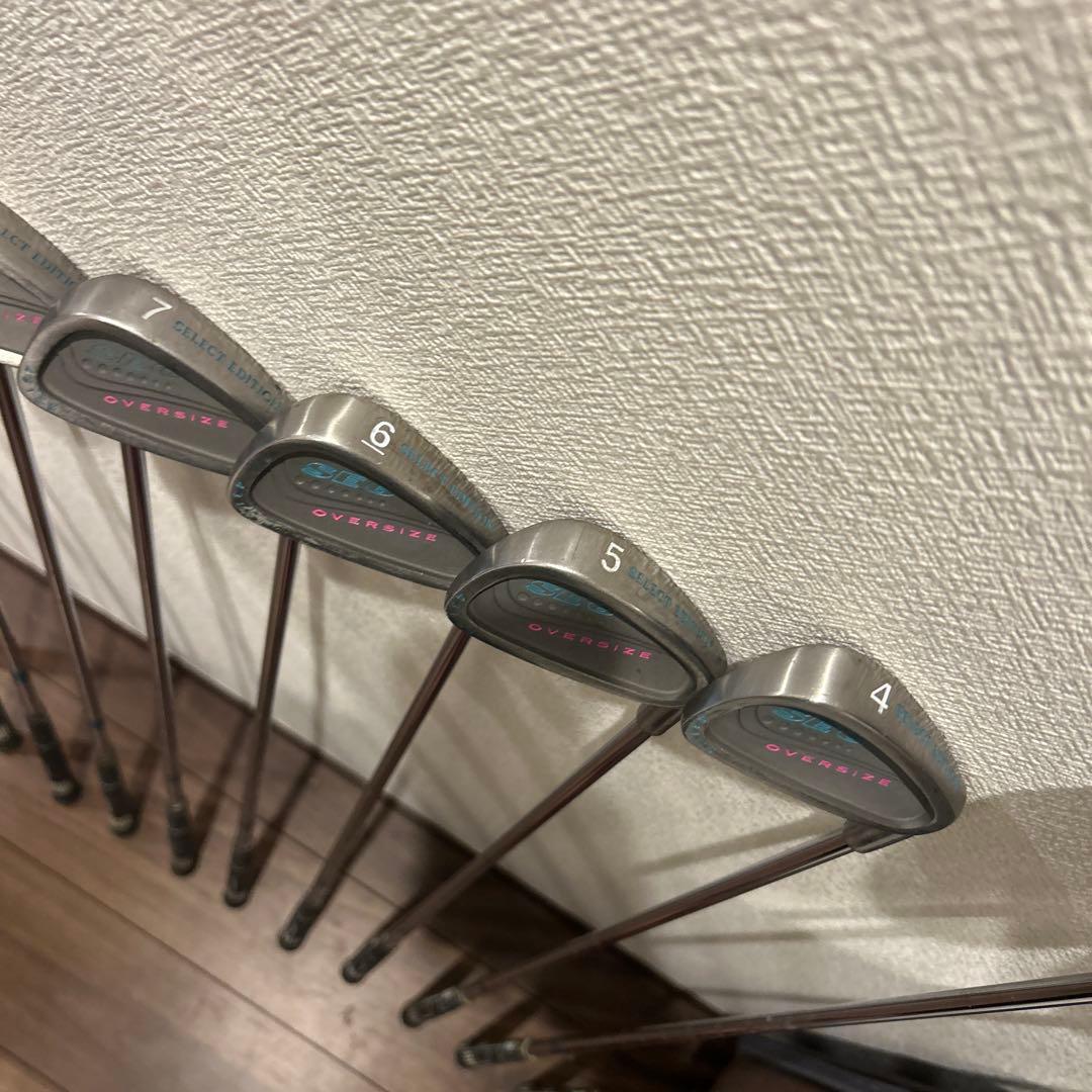 初心者お試しセット　セレクトエディション　レディースL 12本　右利き　ゴルフ