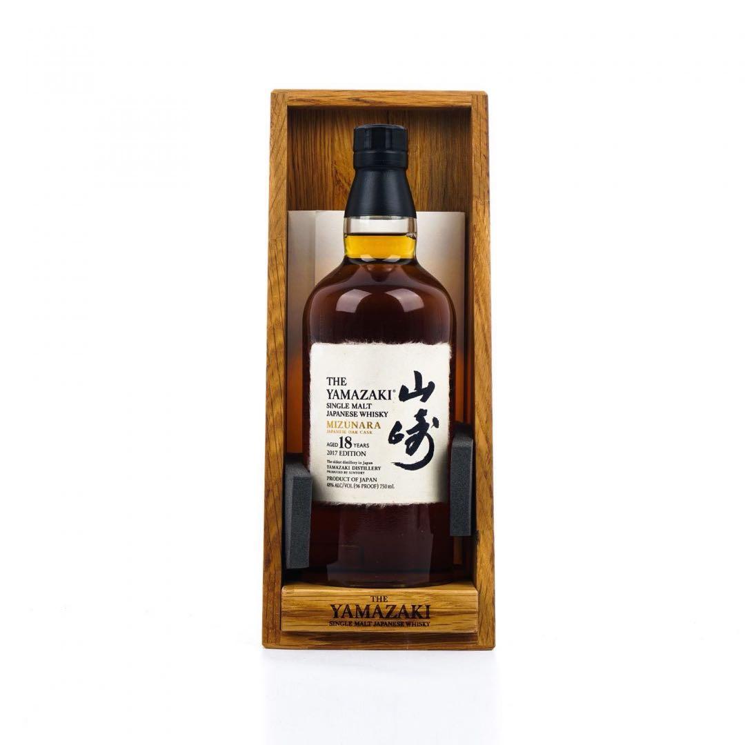 山崎18年ミズナラ　2017エディション（米国版）