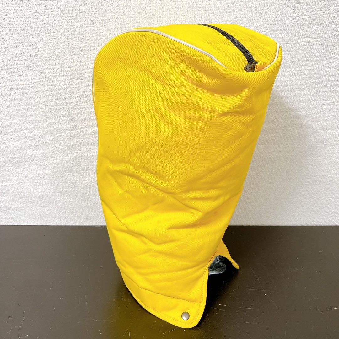 SRIXON スリクソン キャディバッグ 9型 5分割 黄色ゴルフバッグフード付