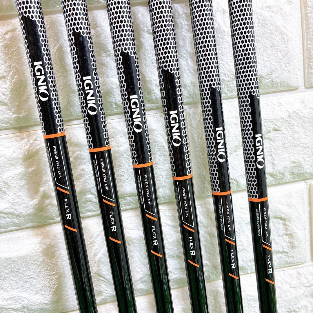 FITWAY ✖ IGNIO メンズゴルフクラブ 9本 フレックスR 初心者