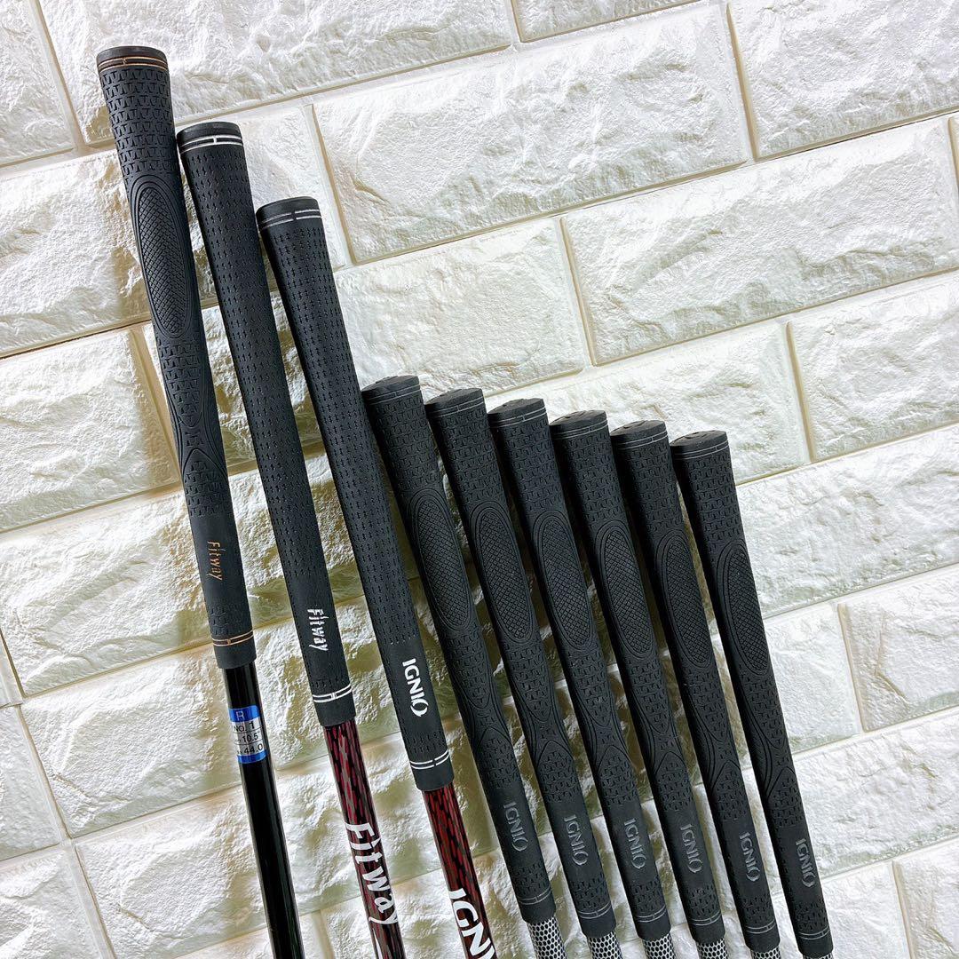 FITWAY ✖ IGNIO メンズゴルフクラブ 9本 フレックスR 初心者