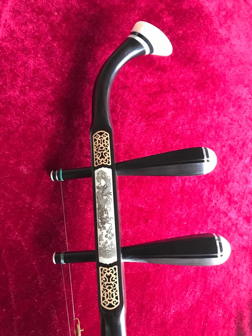 特価二胡★上級黒檀★古月琴坊・黄建洪製作★十年保証★必需品揃い★100％評価