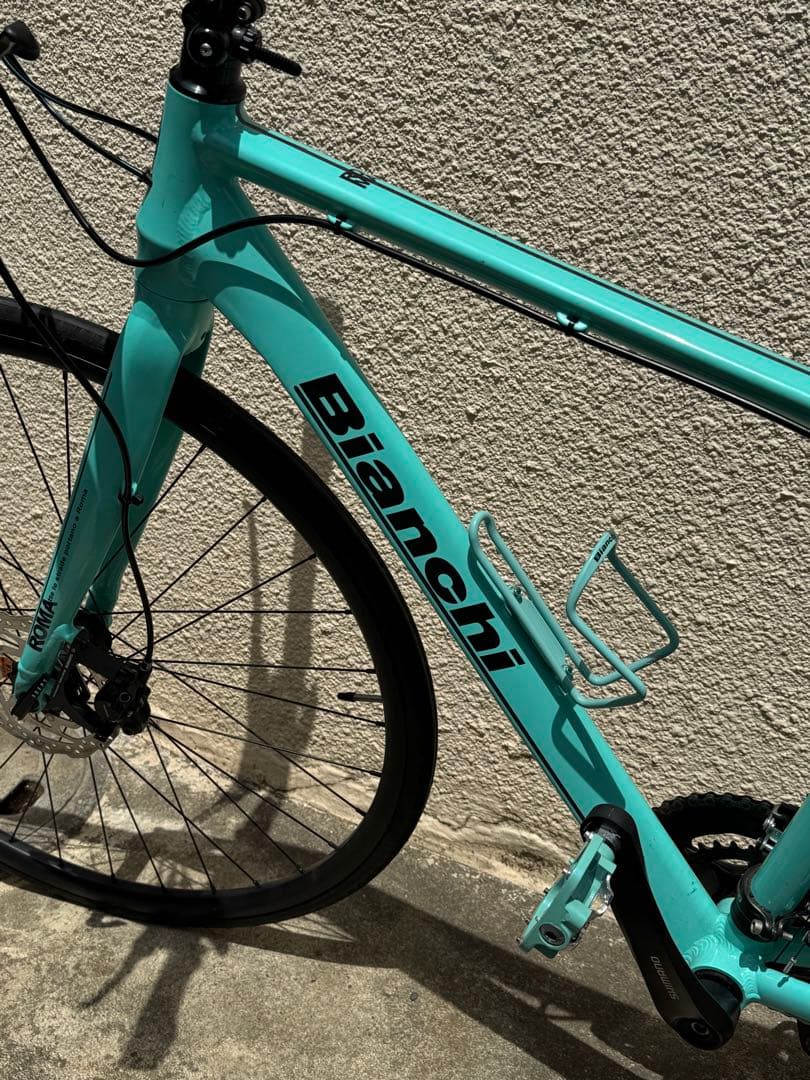 M*g様 ビアンキ　ローマ3【美車】チェレステ　サイズ46