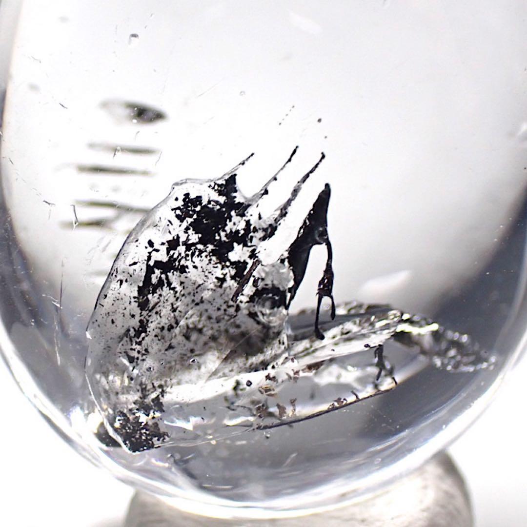 【ブラジル産】カーボンインクォーツ(ウォーターインクォーツ)