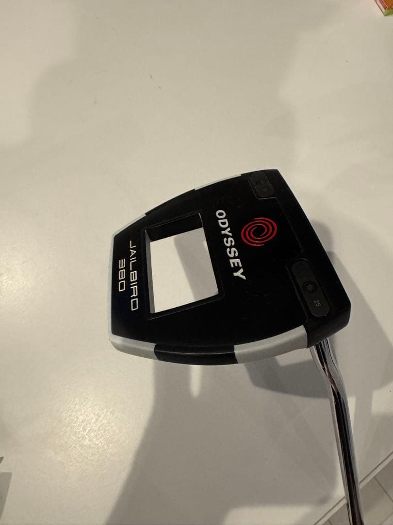 中古美品☆激レア限定品オデッセイ 380パター ジェイルバード中尺 39インチ