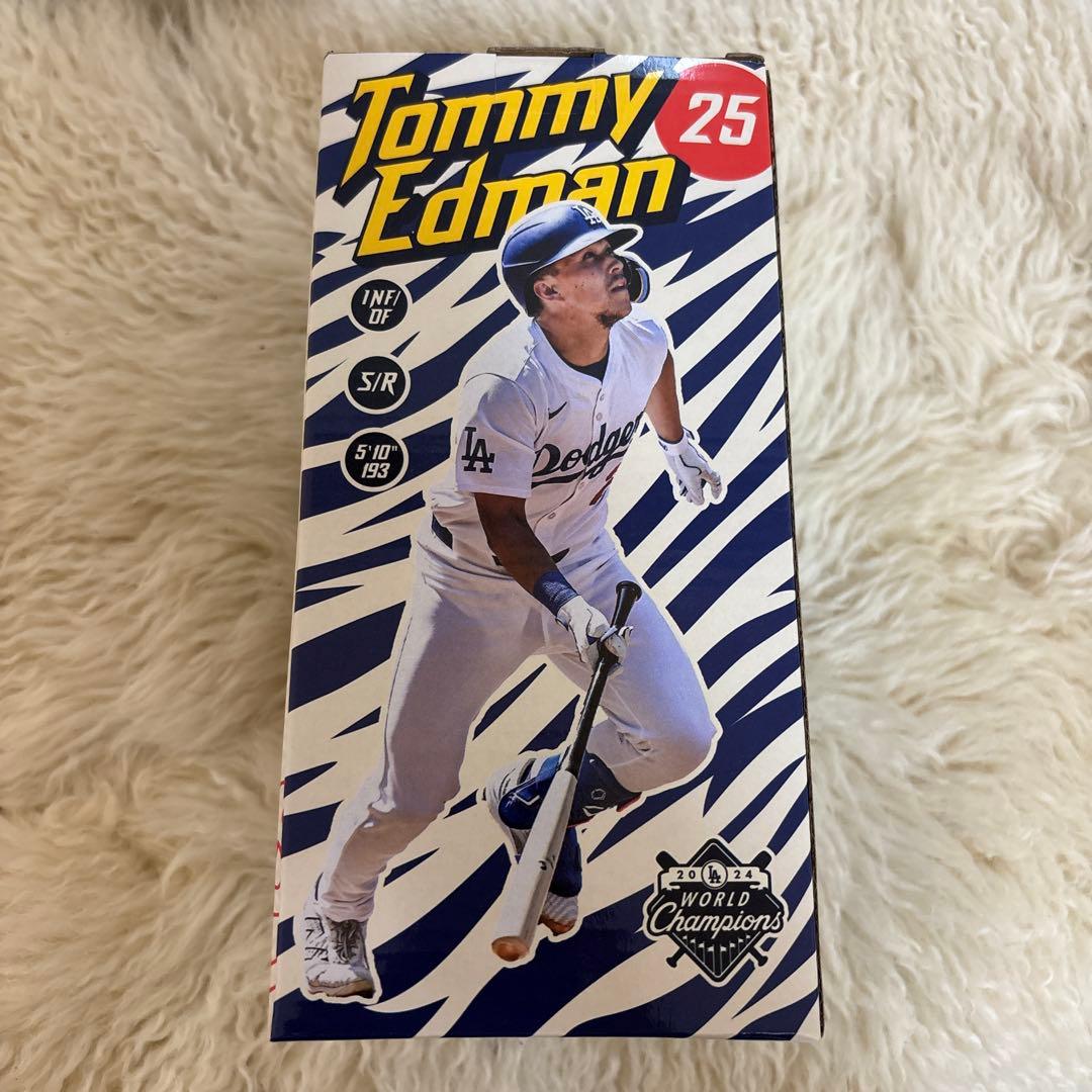 6/2 限定品❗️トミー エドマン フィギュア ボブルヘッド ドジャース