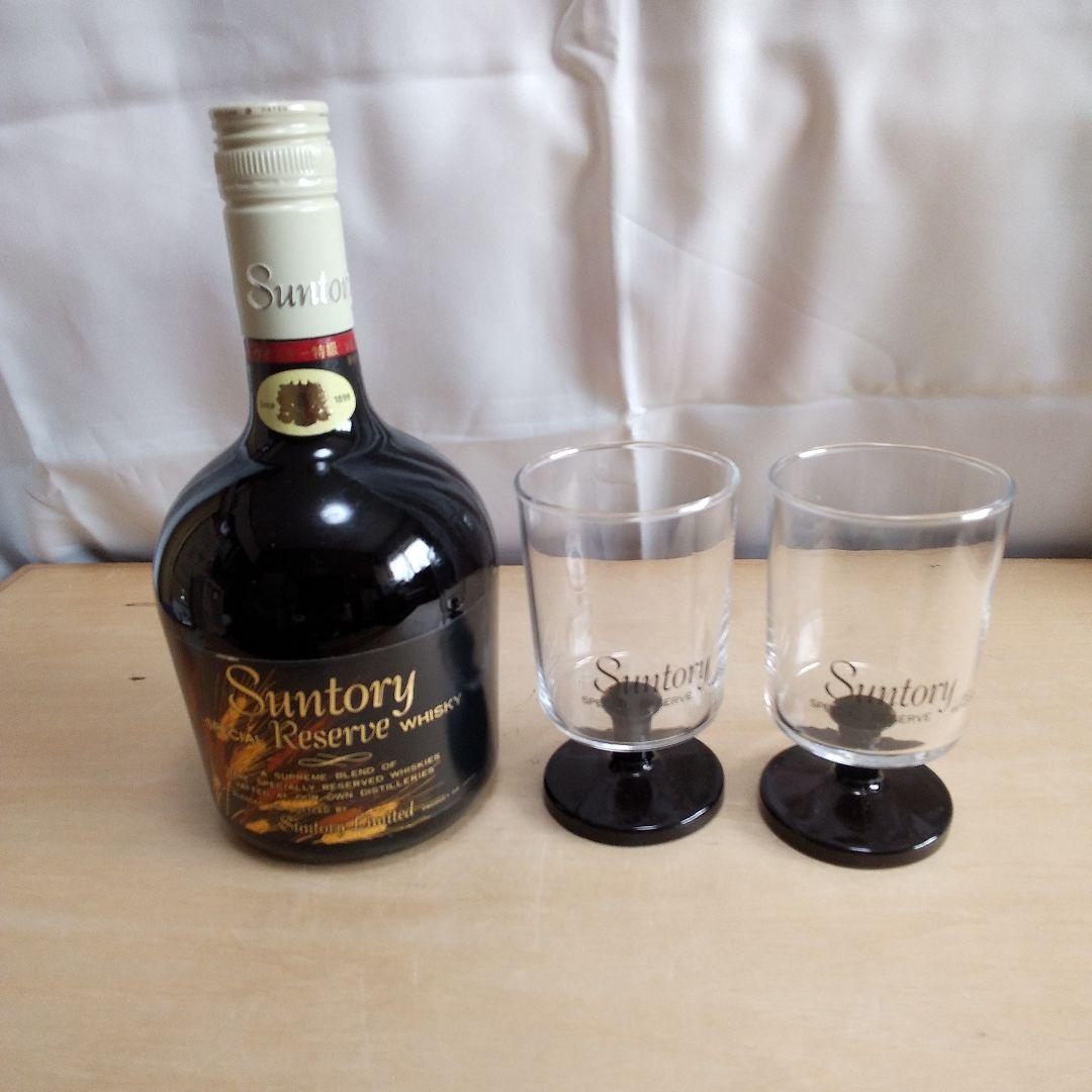 サントリーウイスキー ロイヤル 12年 、リザーブ グラス付きセット