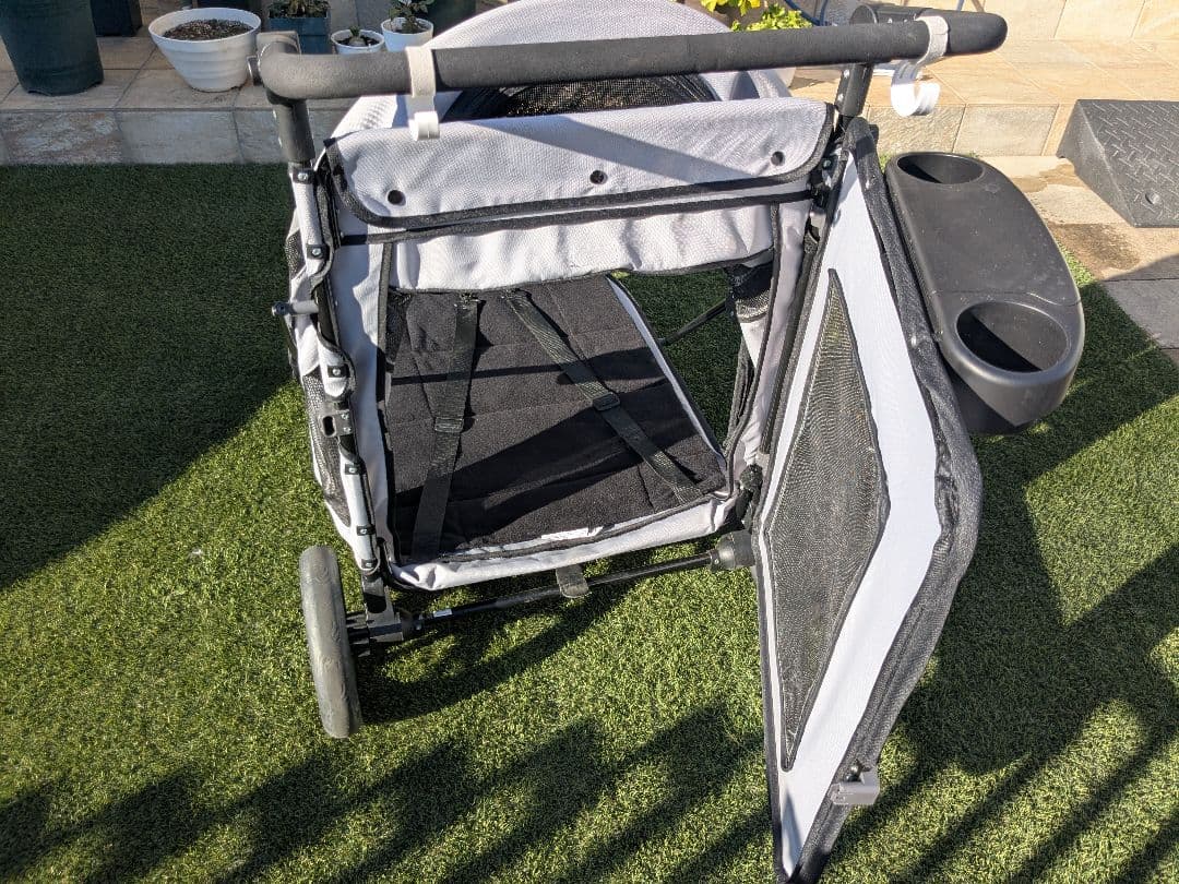 PGソフトカートBIGニュー　4輪 　カップホルダー付き