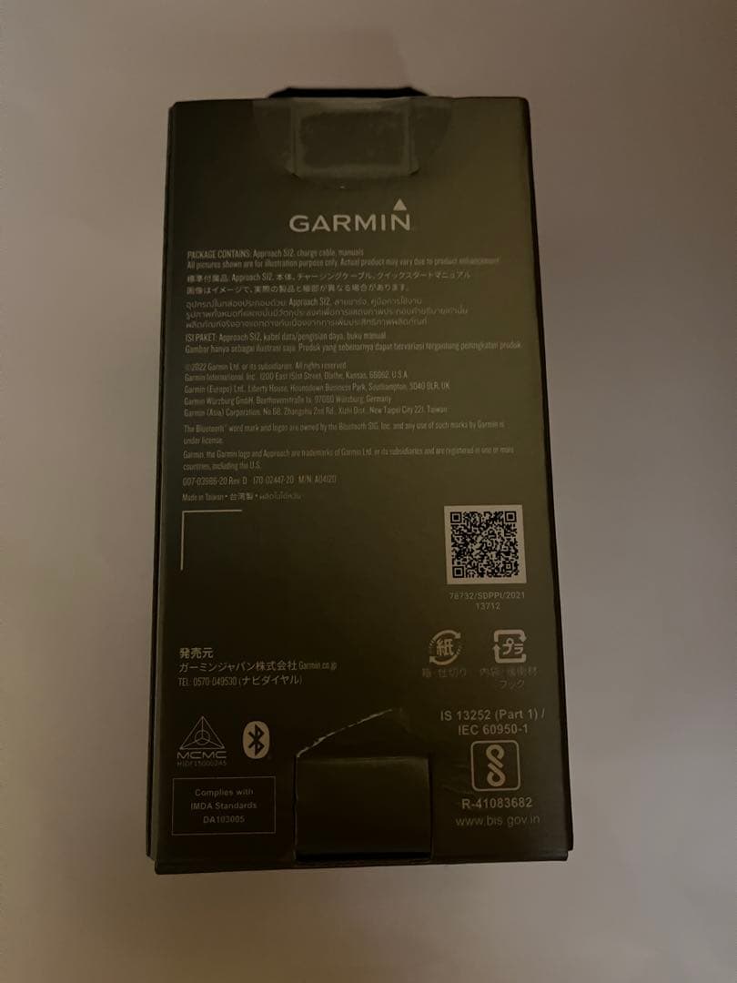 GARMIN ガーミン ゴルフ GPS Approach S12《ほぼ未使用》