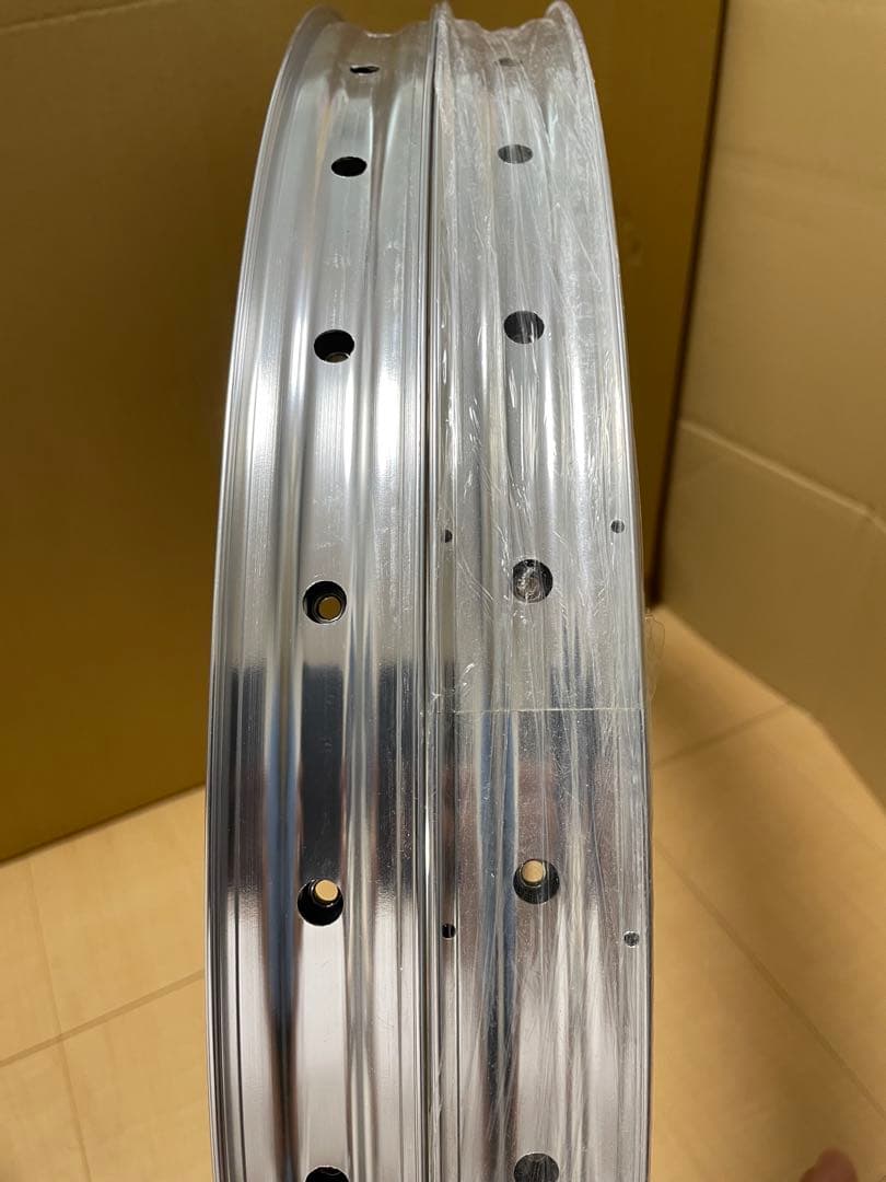 Grown アルミリム ポリッシュ27.5 内幅35mm 2本組