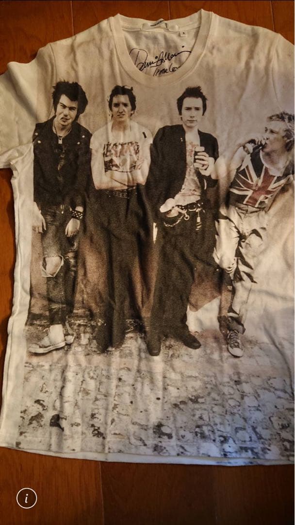 パンクバンド メンバー プリント Tシャツ Mサイズ