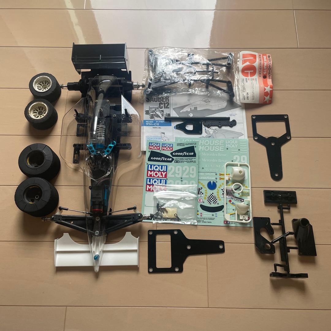 タミヤラジコン　Ｆ103 ザウバー　ボディ付き