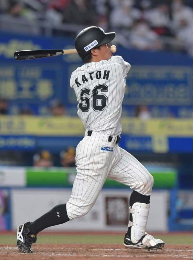 【プレミア】加藤匠馬 SSK エスエスケー 硬式木製バット 85cm 878g