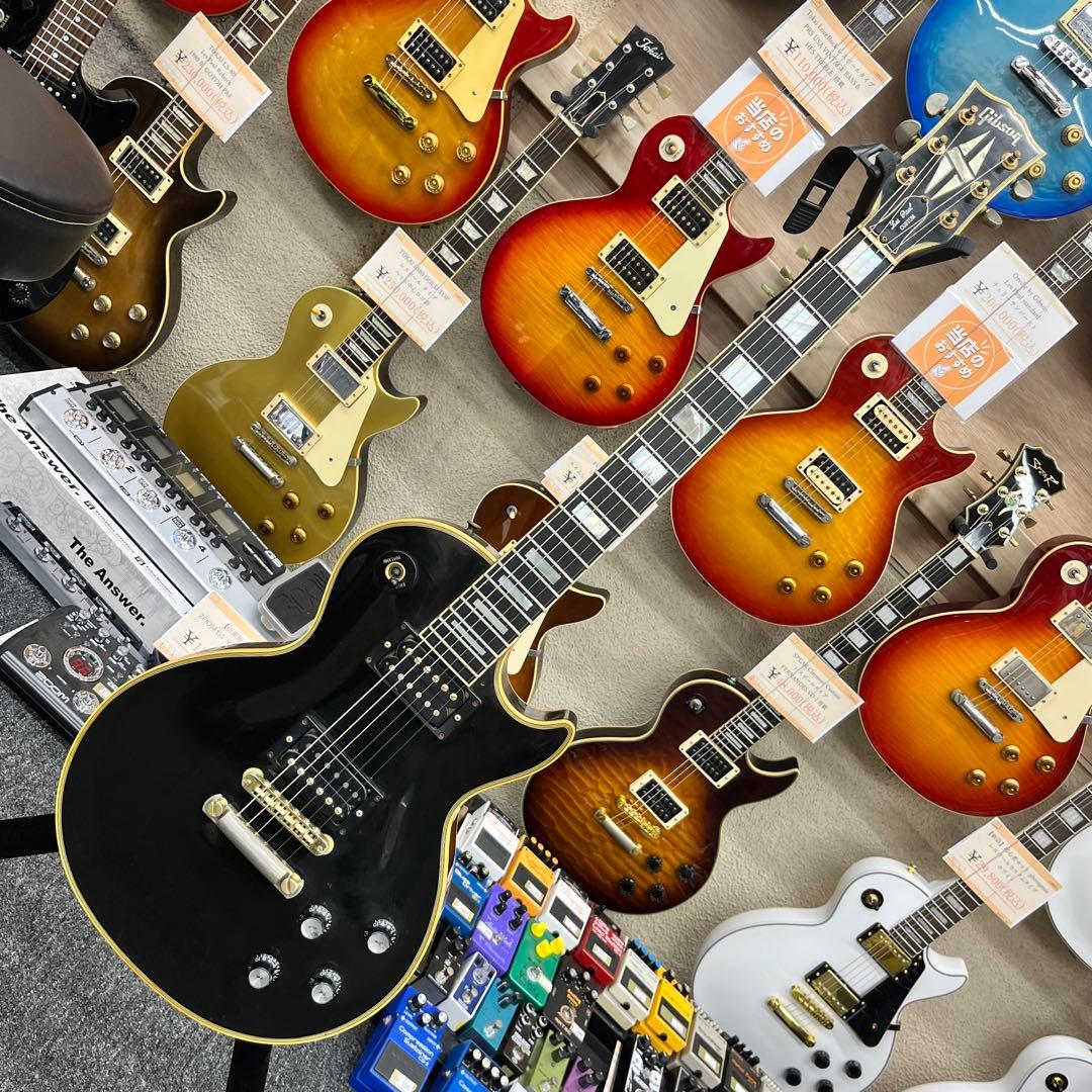 【11557】Gibson Les Paul custom black レスカス