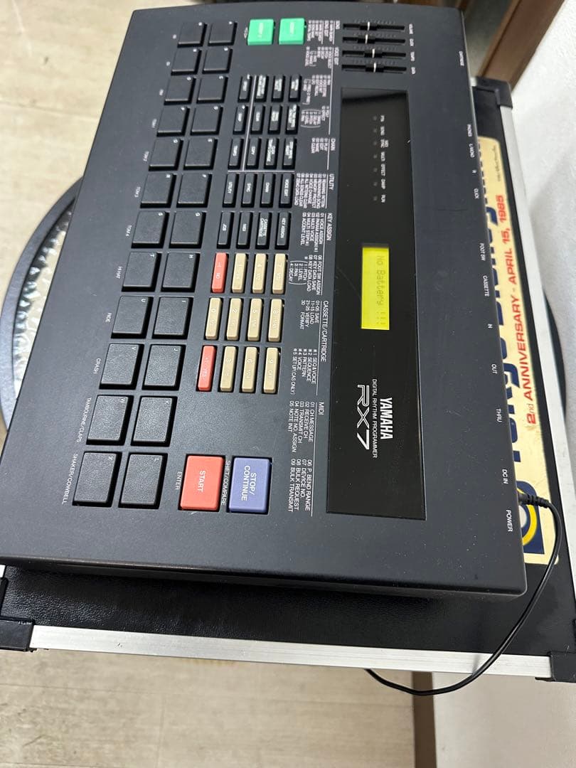 YAMAHA RX7 リズムマシン（メモリーカセット付き）