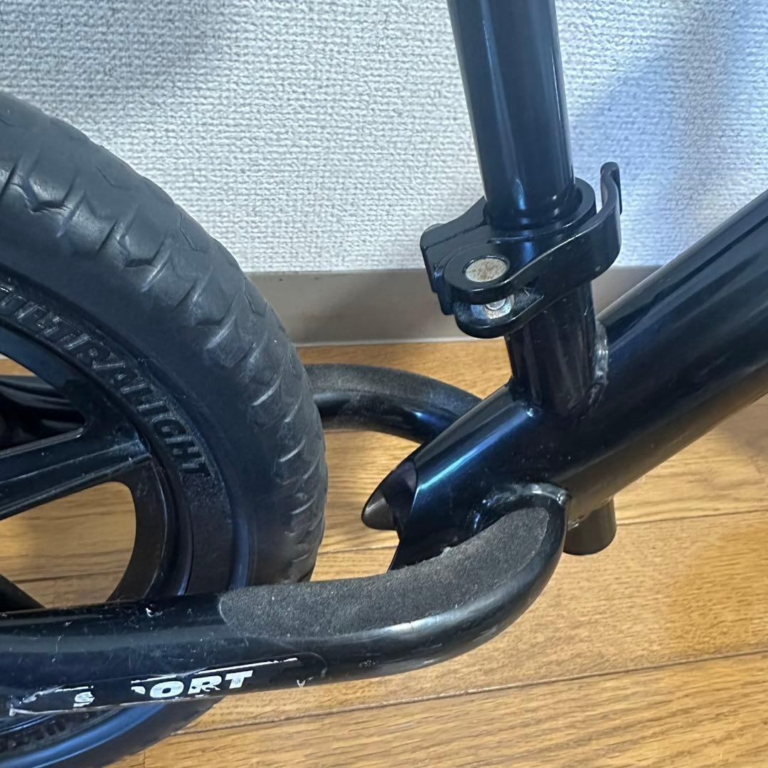 STRIDER スポーツモデル　バランスバイク ブラック12インチ