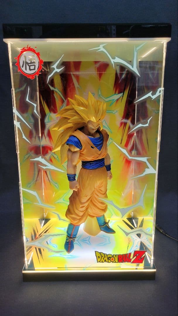ドラゴンボールGrandista nero 超サイヤ人3孫悟空＆専用LEDケース