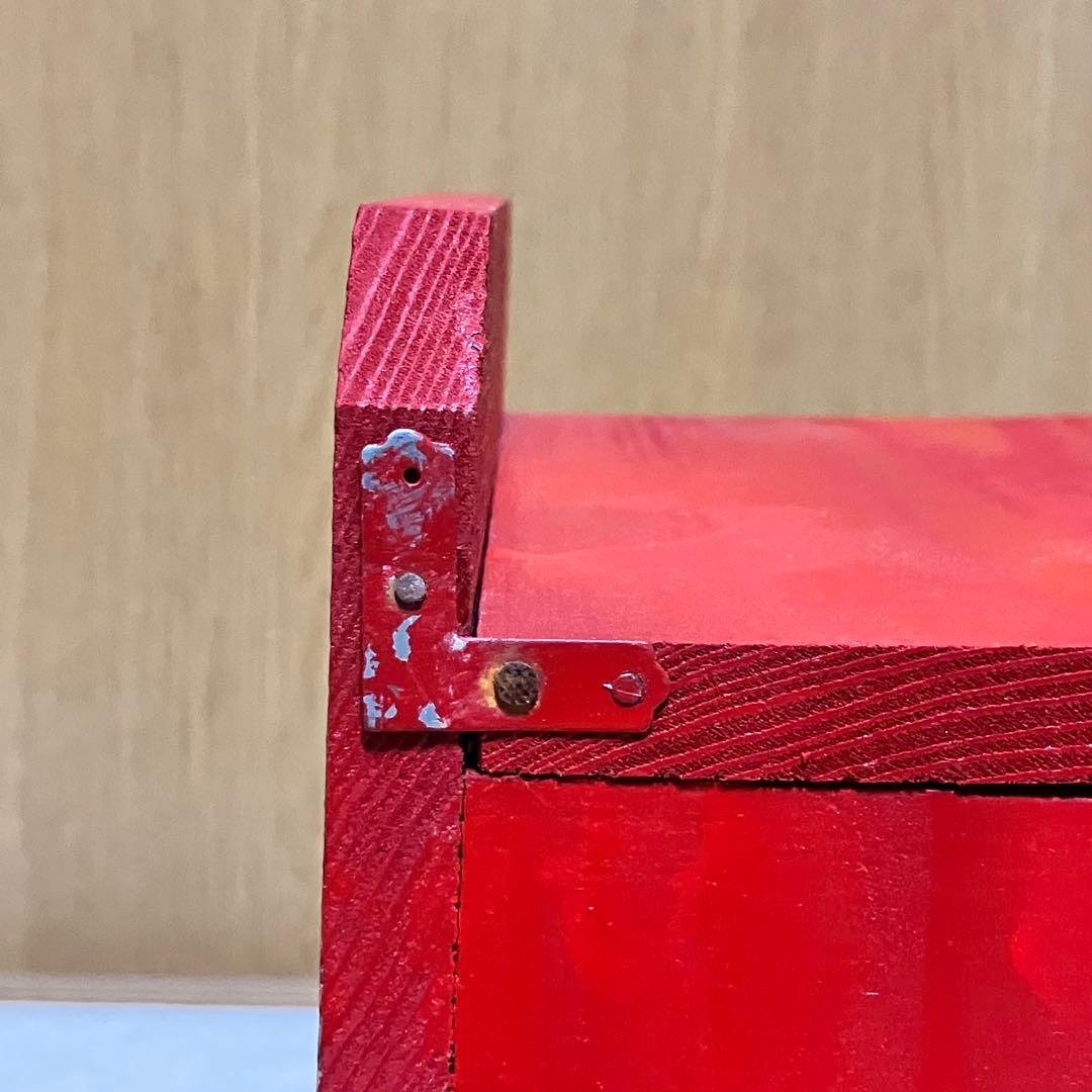 【昭和レトロ】グリコ ☆牛乳箱 アンティーク コレクション 骨董 レア ⑥