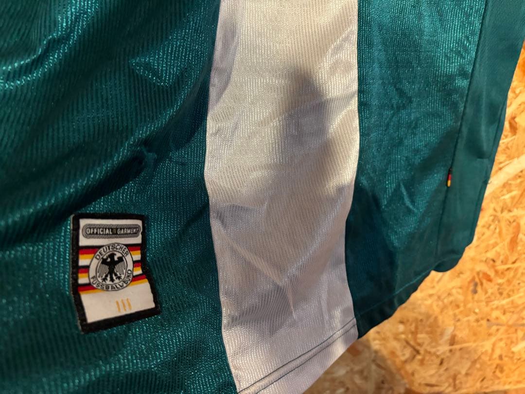 90s 98年　ドイツ代表 アウェイ ユニフォーム 緑　XL