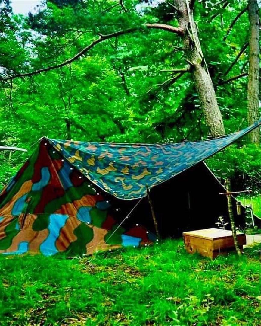 【軍幕屋】ノルウェー軍初期カモフラージュ★超希少★ビンテージ★1960年代