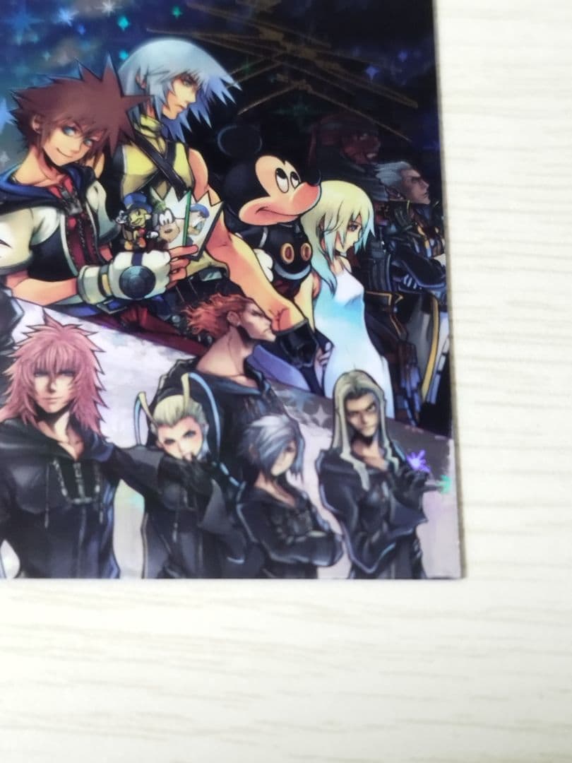 キングダムハーツ　シークレット　アートミュージアム　1-114 箔押し　サイン