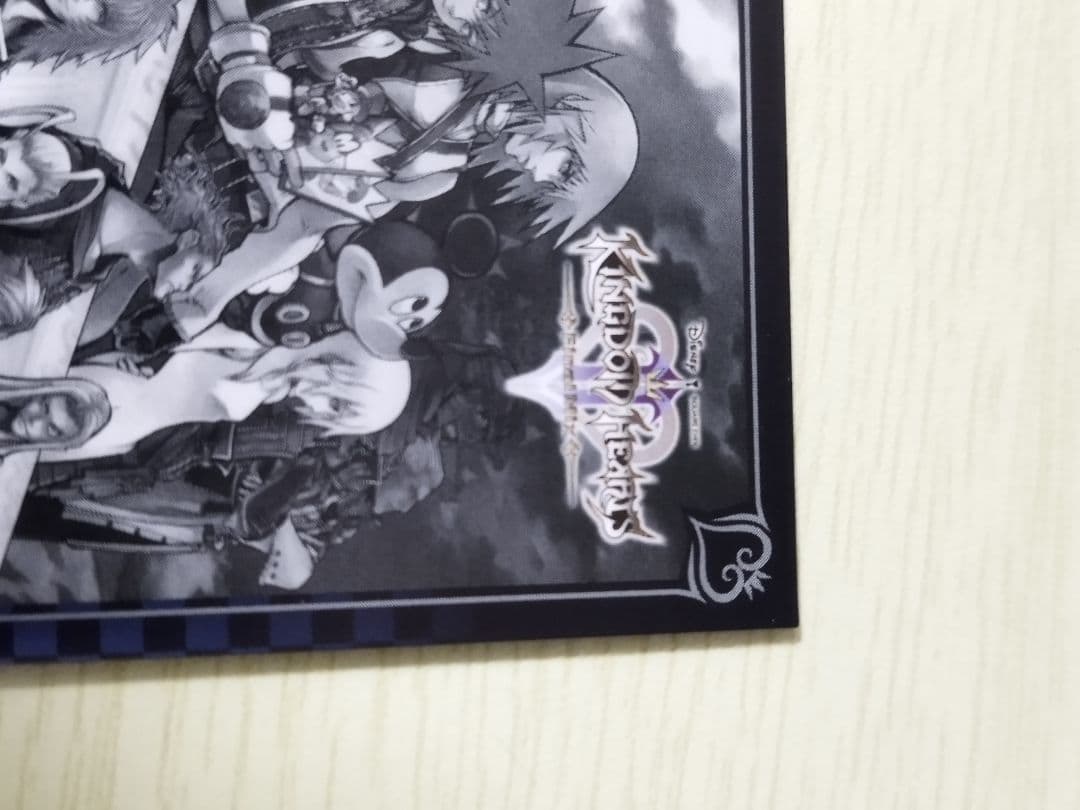 キングダムハーツ　シークレット　アートミュージアム　1-114 箔押し　サイン