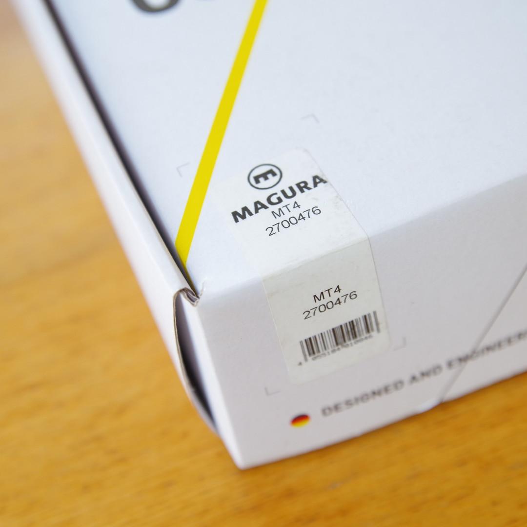 MAGURA MT4 マグラ 油圧 未使用 前後左右共用 箱傷みあり