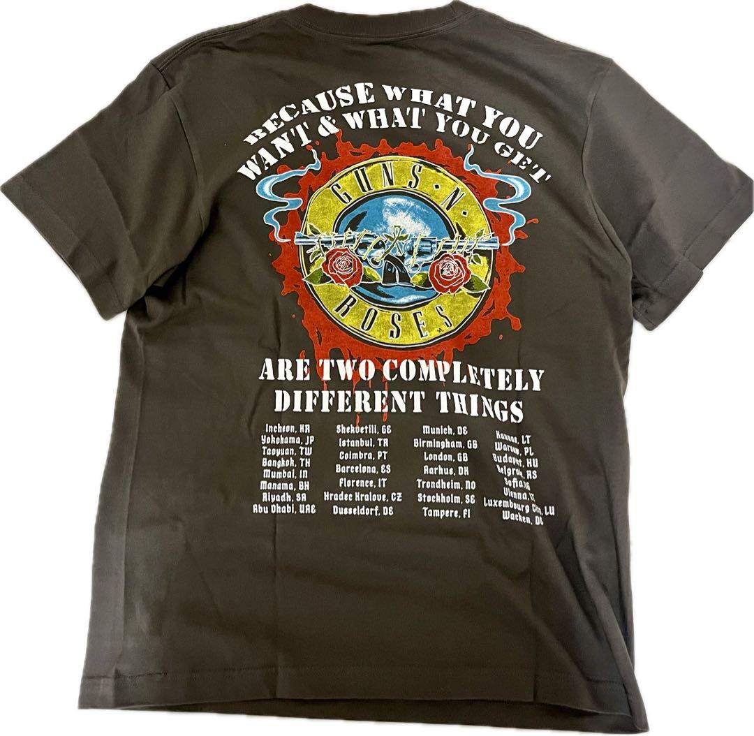 Guns N' Roses 2025 ツアー公式Tシャツ ガンズアンドローゼズ