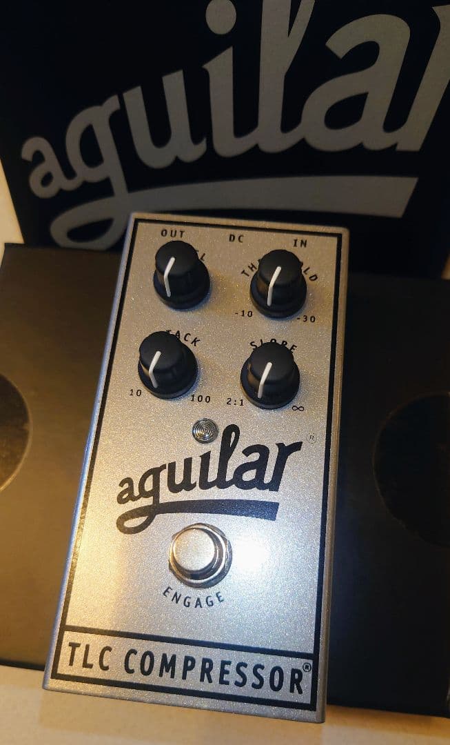 【美品】世界限定 25thカラー Aguilar TLC Compressor