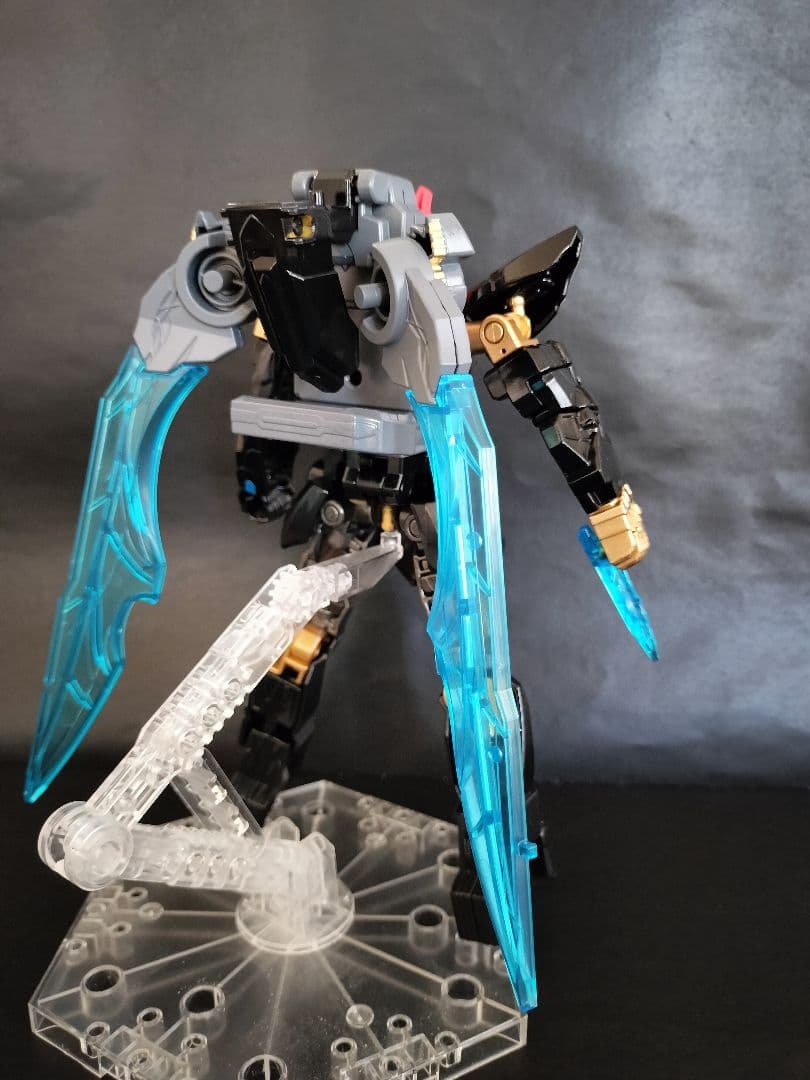 テガソード　ミニプラ　全塗装　オリジナルカラーレオンバスター　ティラノハンマー