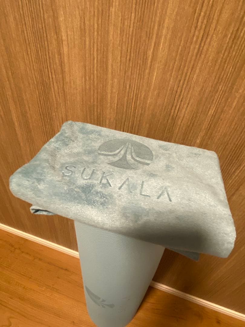 SUKALA ヨガマット 水色 収納バッグ付き