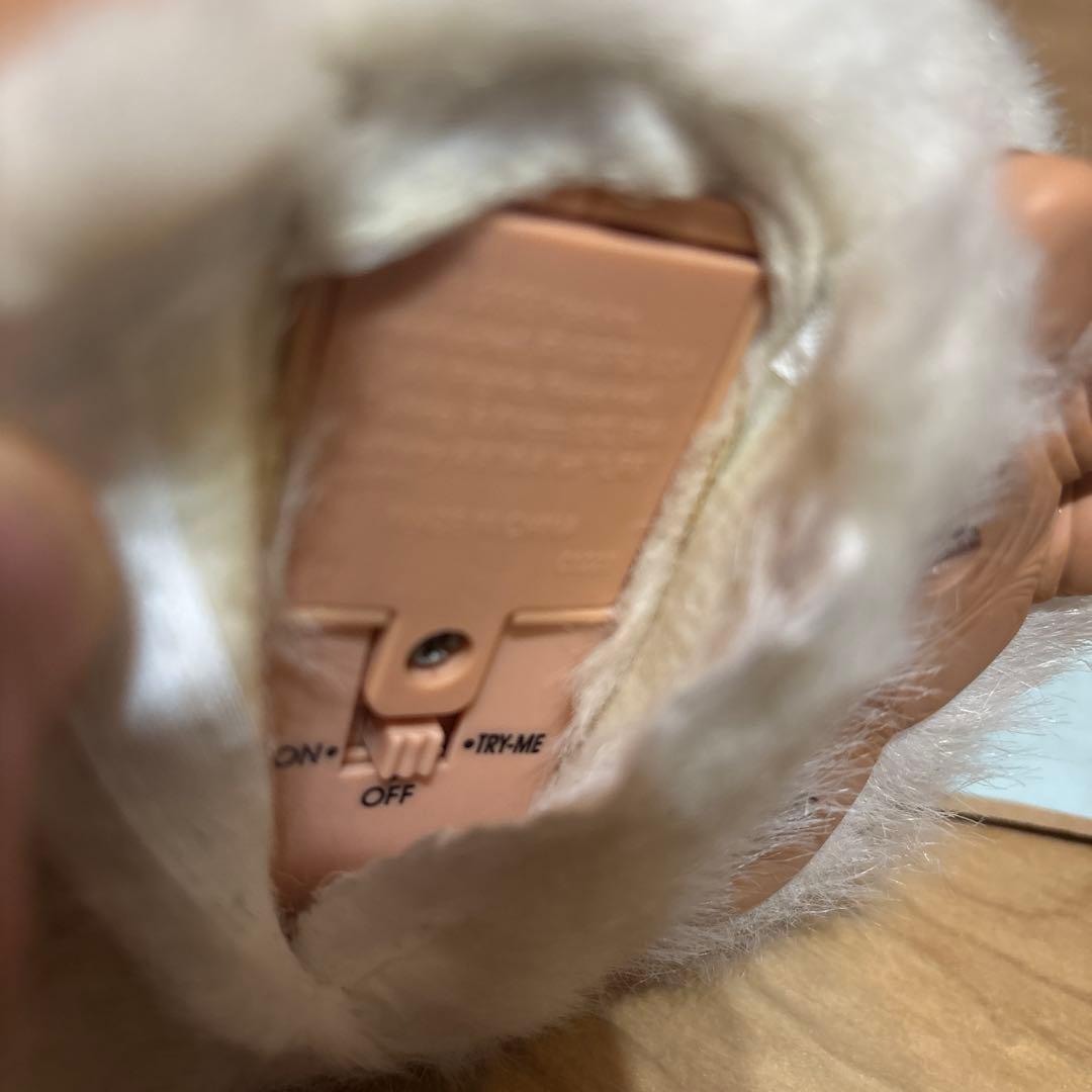 ニ*ン様 ファービー2 スノーボール 青目　英語　動作未確認　ホワイト×ブルー