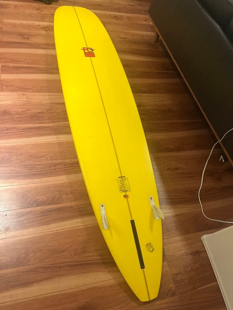 Fletcher 9'0\" ロングボード イエロー