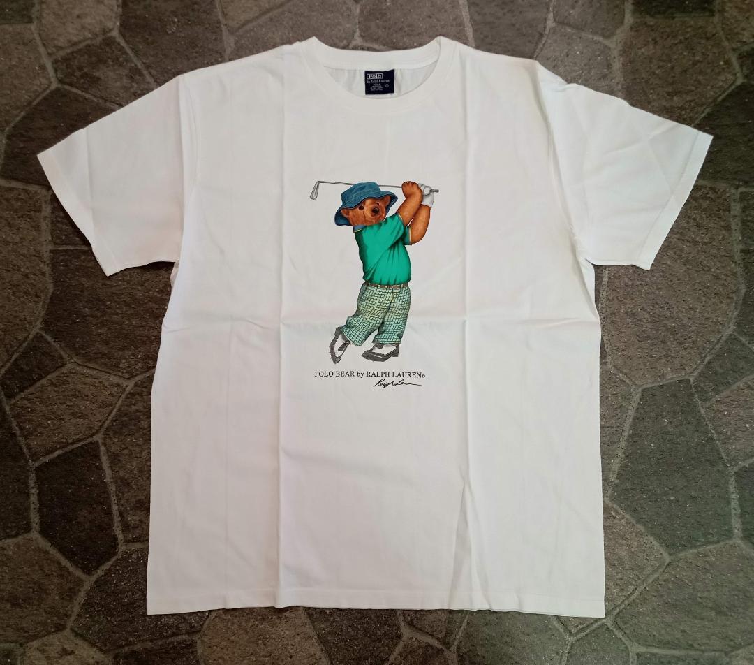 90's POLO ラルフローレン　GOLF ポロベアＴシャツ　3枚セット