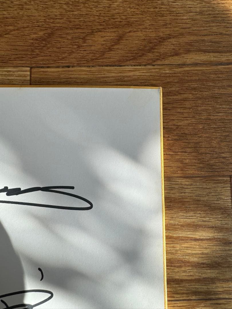 千葉ロッテマリーンズ　小坂誠選手　直筆サイン色紙