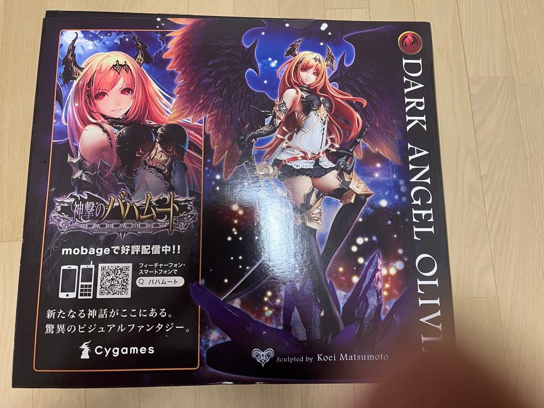 ダークエンジェル・オリヴィエ 「神撃のバハムート」 1/8 塗装済み完成品