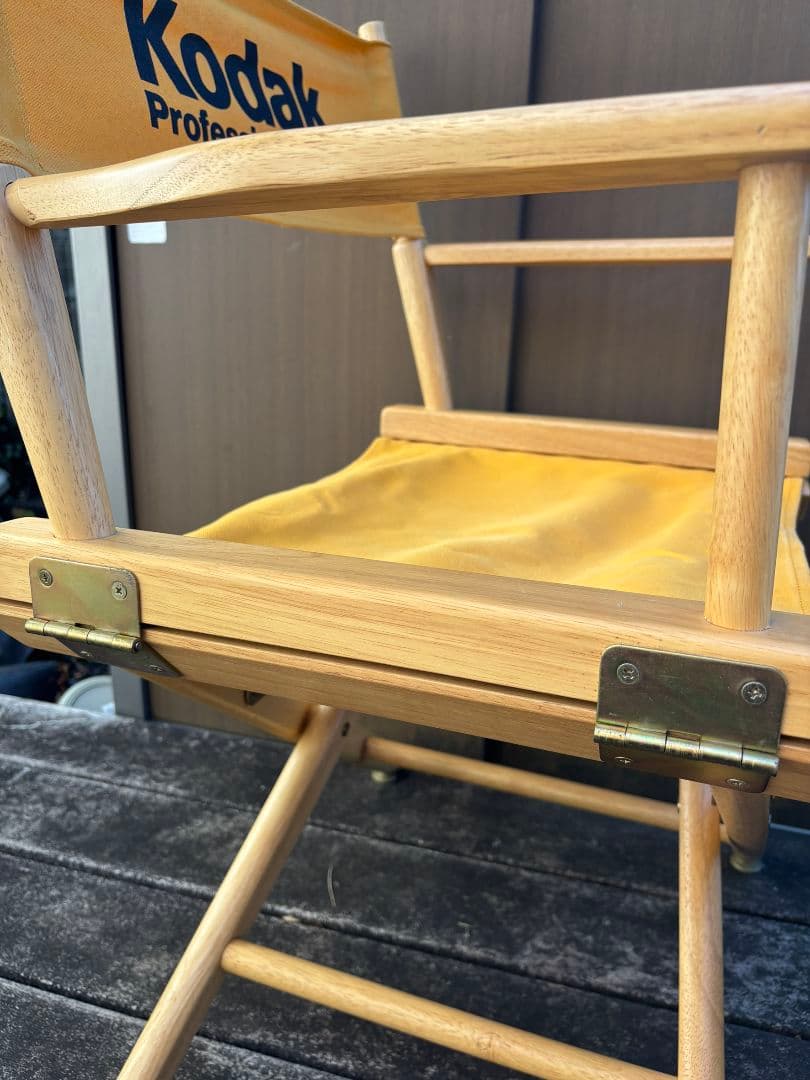 kodak　ディレクターズチェア　木製