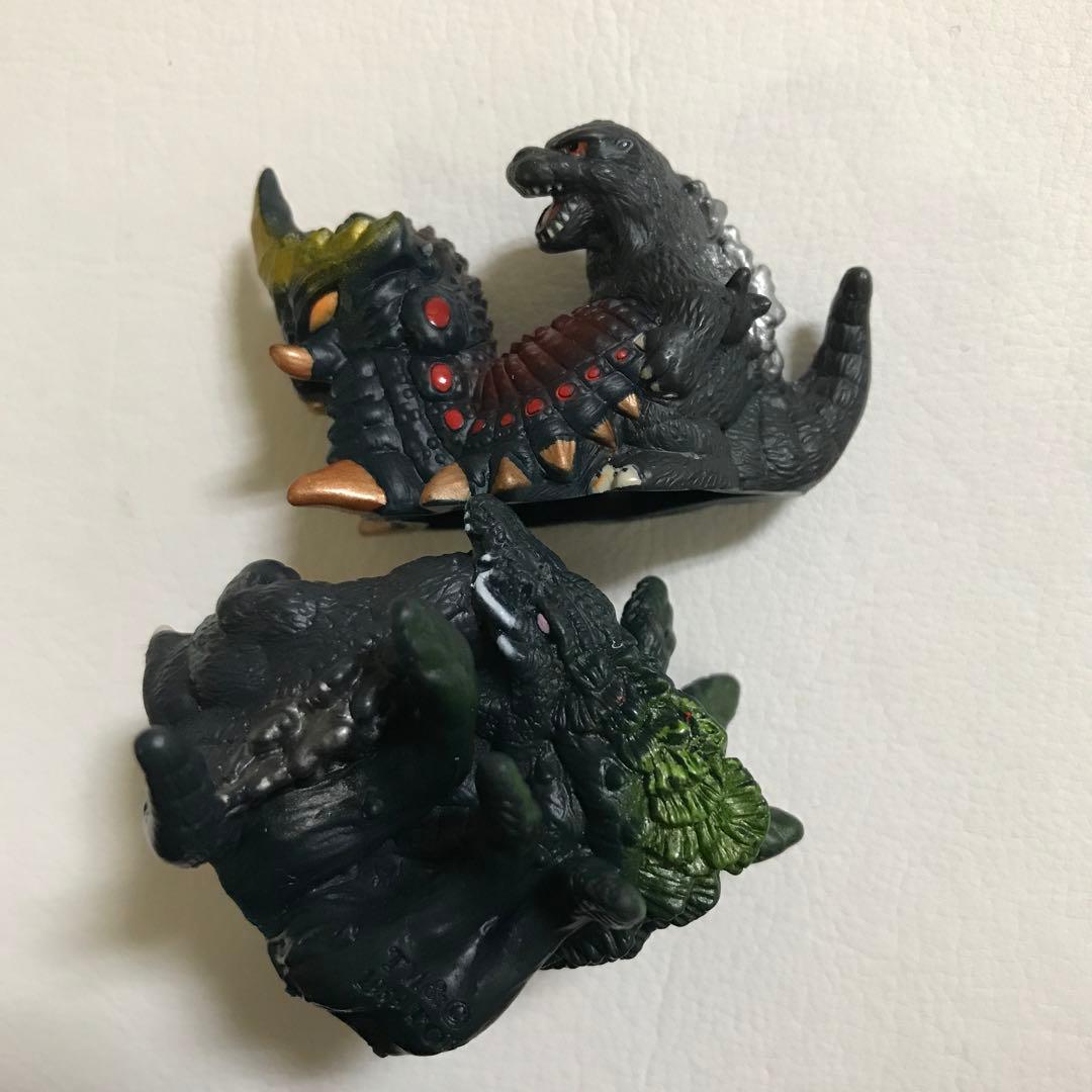 『ゴジラ』指人形 ソフビ 玩具 特撮