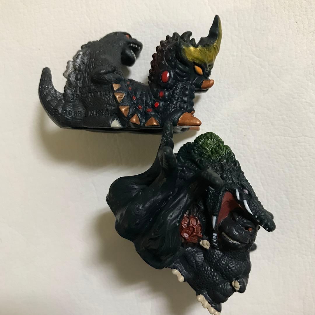『ゴジラ』指人形 ソフビ 玩具 特撮