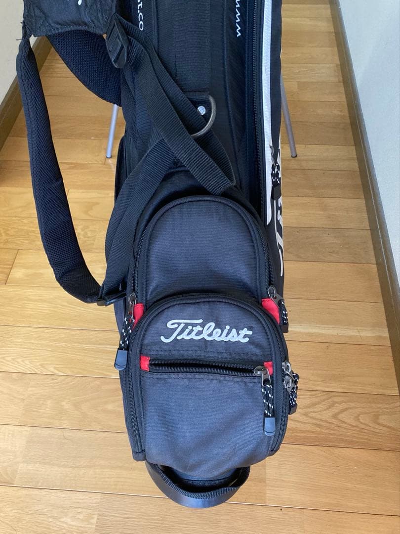 Titleist スタンド　ゴルフ　キャディバッグ リュック　軽量　フード付き